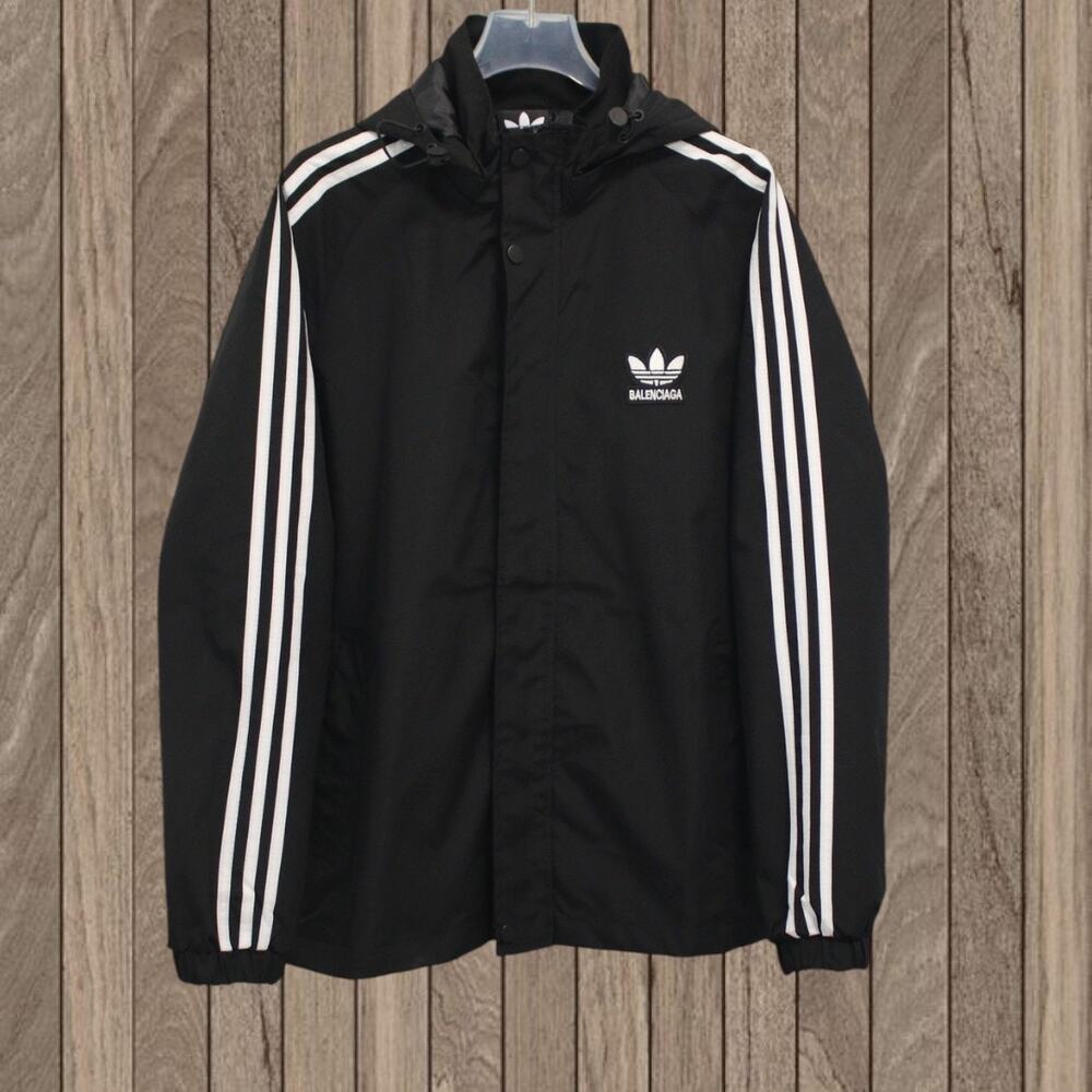 Balenciaga Black Stand Up Jacket